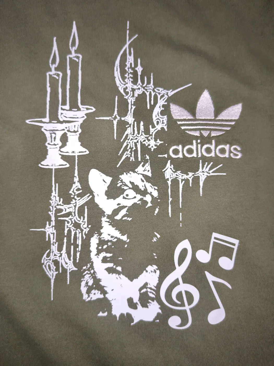 #8 Y2K GREEN ADIDAS SHIRT photo 2